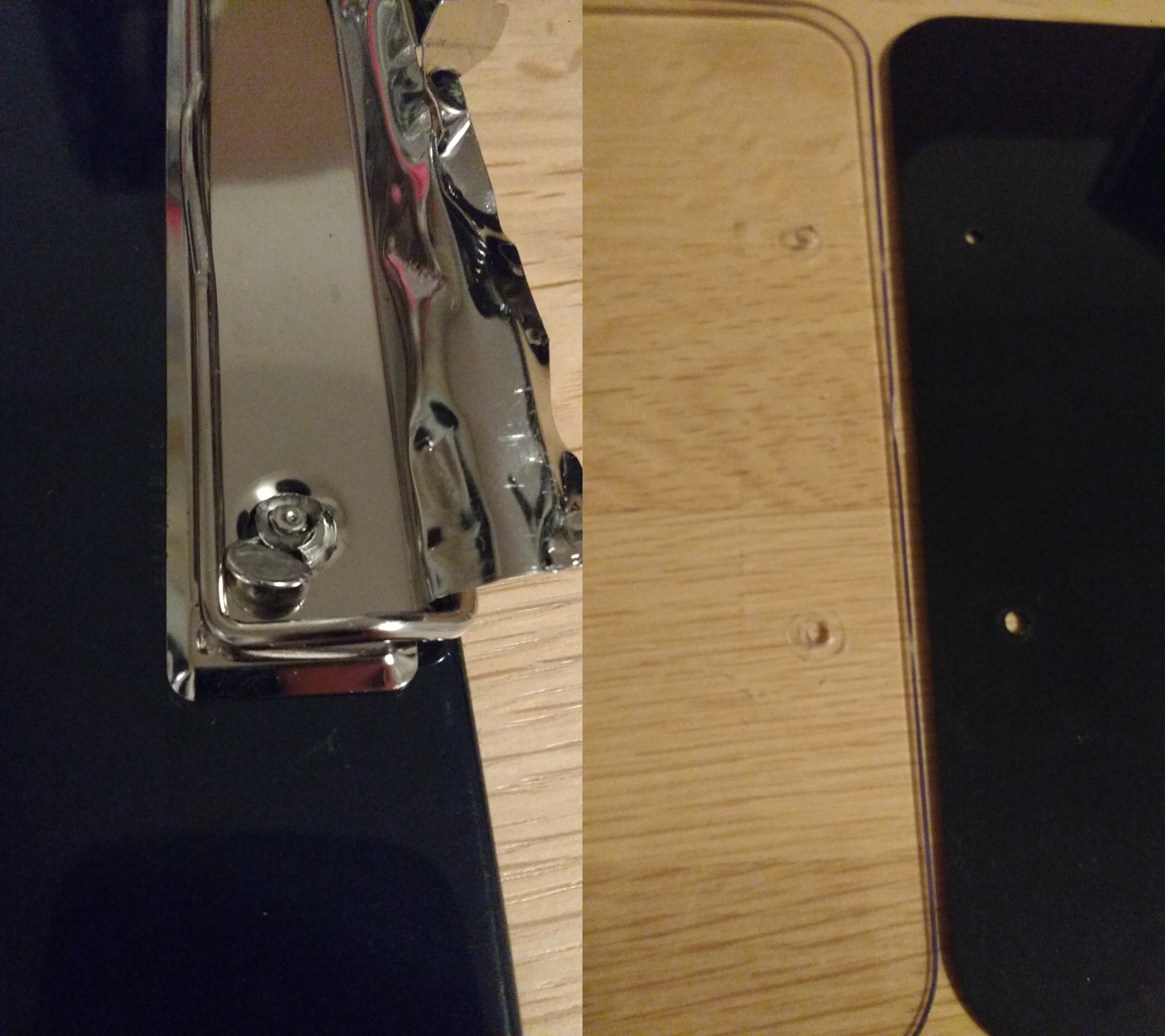 Plastic boards without clip