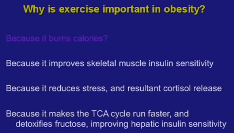 Exercise can't compensate nutrition, it's still important