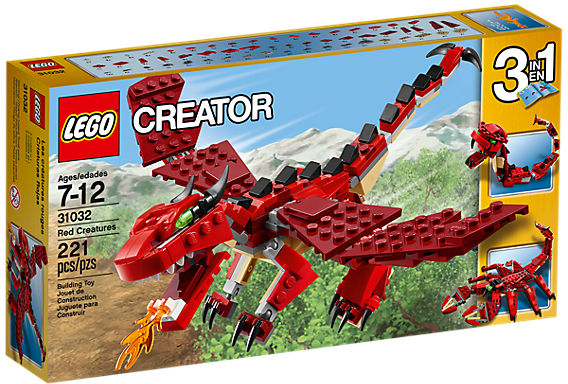 Lego Red Creatures