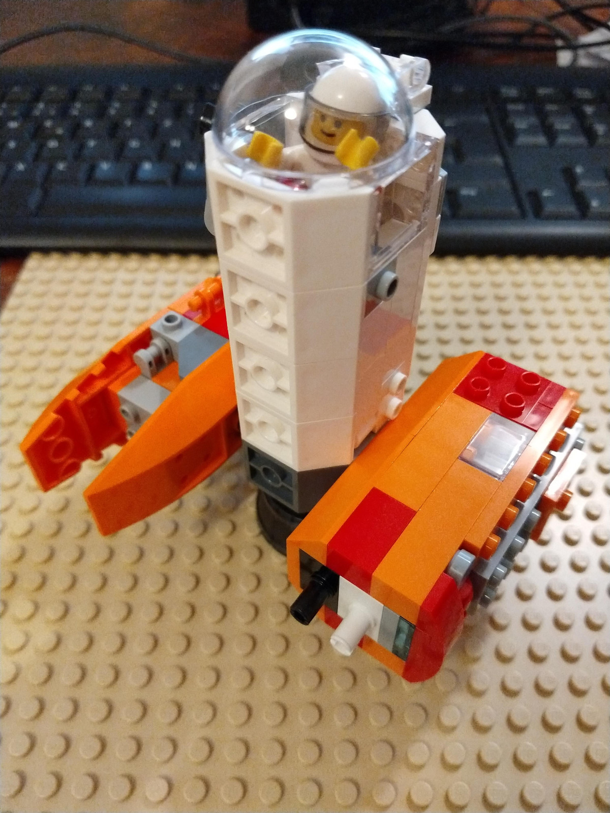 Modules attached to the command module to create a space station