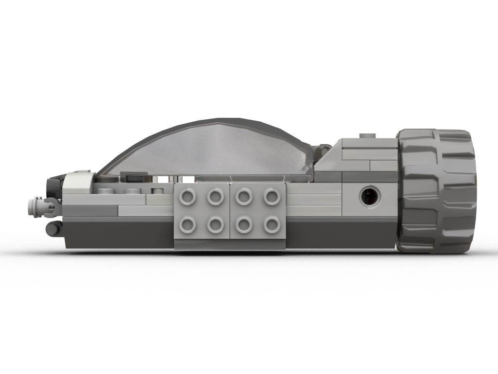 Combat Needle: view from left side