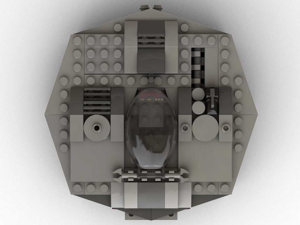 The Saucer: top view